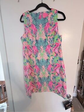 Lilly Pulitzer Sleeveless Mini Dress Mila Shift in HTF Reflections.